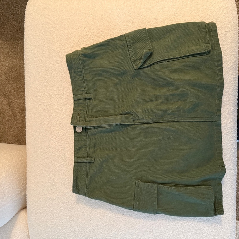Princess Polly Olive Green Skirt